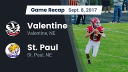 Recap: Valentine  vs. St. Paul  2017