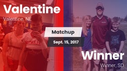 Matchup: Valentine High vs. Winner  2017