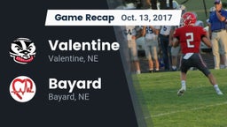 Recap: Valentine  vs. Bayard  2017