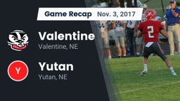Recap: Valentine  vs. Yutan  2017