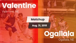 Matchup: Valentine High vs. Ogallala  2018