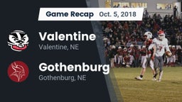 Recap: Valentine  vs. Gothenburg  2018