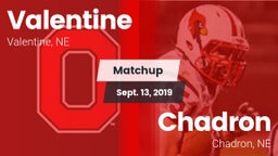 Matchup: Valentine High vs. Chadron  2019
