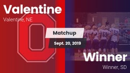 Matchup: Valentine High vs. Winner  2019
