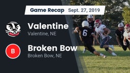 Recap: Valentine  vs. Broken Bow  2019
