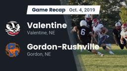Recap: Valentine  vs. Gordon-Rushville  2019