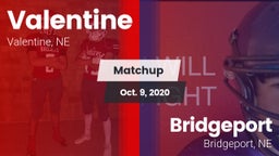 Matchup: Valentine High vs. Bridgeport  2020