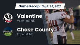 Recap: Valentine  vs. Chase County  2021