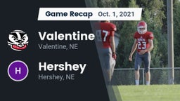 Recap: Valentine  vs. Hershey  2021