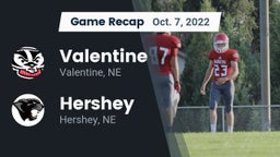 Recap: Valentine  vs. Hershey  2022