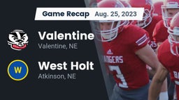Recap: Valentine  vs. West Holt  2023