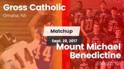 Matchup: Gross Catholic High vs. Mount Michael Benedictine 2017