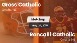Matchup: Gross Catholic High vs. Roncalli Catholic  2018