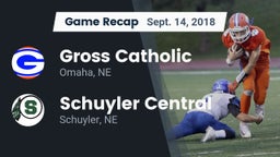 Recap: Gross Catholic  vs. Schuyler Central  2018