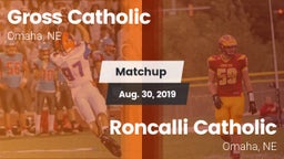 Matchup: Gross Catholic High vs. Roncalli Catholic  2019