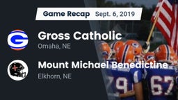 Recap: Gross Catholic  vs. Mount Michael Benedictine 2019