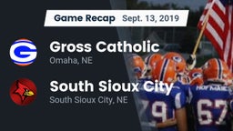 Recap: Gross Catholic  vs. South Sioux City  2019