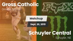 Matchup: Gross Catholic High vs. Schuyler Central  2019