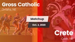 Matchup: Gross Catholic High vs. Crete  2020