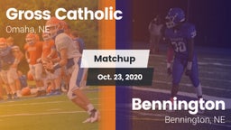 Matchup: Gross Catholic High vs. Bennington  2020