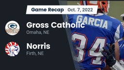 Recap: Gross Catholic  vs. Norris  2022