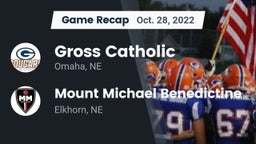 Recap: Gross Catholic  vs. Mount Michael Benedictine 2022