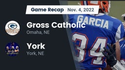 Recap: Gross Catholic  vs. York  2022