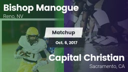 Matchup: Bishop Manogue High vs. Capital Christian  2017