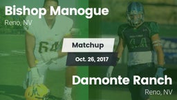 Matchup: Bishop Manogue High vs. Damonte Ranch  2017