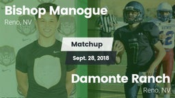 Matchup: Bishop Manogue High vs. Damonte Ranch  2018
