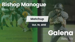 Matchup: Bishop Manogue High vs. Galena  2018