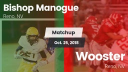 Matchup: Bishop Manogue High vs. Wooster  2018