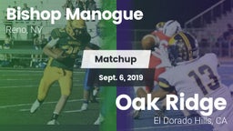 Matchup: Bishop Manogue High vs. Oak Ridge  2019