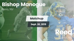 Matchup: Bishop Manogue High vs. Reed  2019