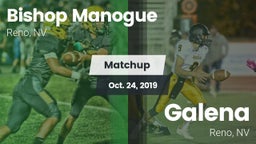 Matchup: Bishop Manogue High vs. Galena  2019