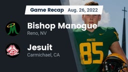 Recap: Bishop Manogue  vs. Jesuit  2022