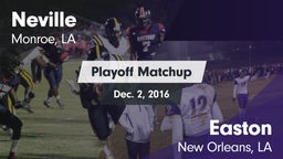 Matchup: Neville  vs. Easton  2016