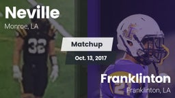 Matchup: Neville  vs. Franklinton  2017