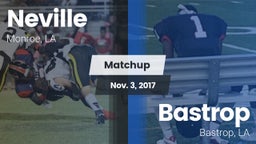 Matchup: Neville  vs. Bastrop  2017