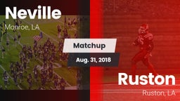 Matchup: Neville  vs. Ruston  2018
