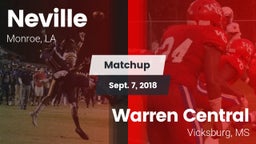 Matchup: Neville  vs. Warren Central  2018