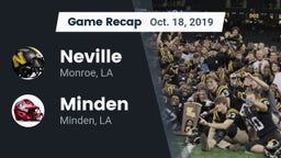 Recap: Neville  vs. Minden  2019