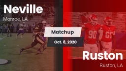 Matchup: Neville  vs. Ruston  2020