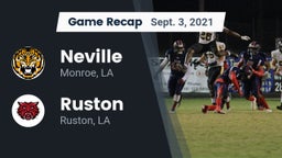 Recap: Neville  vs. Ruston  2021