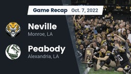 Recap: Neville  vs. Peabody  2022
