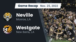 Recap: Neville  vs. Westgate  2022