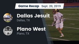 Recap: Dallas Jesuit  vs. Plano West  2019