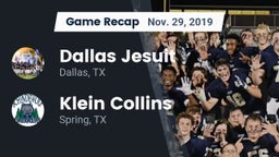 Recap: Dallas Jesuit  vs. Klein Collins  2019