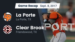 Recap: La Porte  vs. Clear Brook  2017