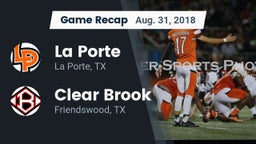 Recap: La Porte  vs. Clear Brook  2018